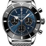 Breitling Superocean Heritage II Chronograph AB0162121C1A1 (2025) - Blauw wijzerplaat 44mm Staal (2/2)