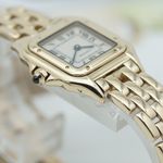 Cartier Panthère 1070 (1990) - White dial 22 mm Yellow Gold case (4/8)