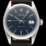 Rolex Oyster Precision 6694 (1969) - Blue dial 34 mm Steel case (1/7)