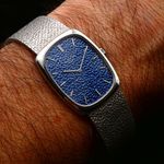 Patek Philippe Ellipse 3567/1 (1975) - Blue dial 27 mm White Gold case (5/5)