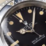 Rolex Submariner No Date 5513 (1971) - Zwart wijzerplaat 40mm Staal (1/8)