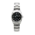 Rolex Explorer 114270 (Onbekend (willekeurig serienummer)) - Zwart wijzerplaat 36mm Staal (1/8)