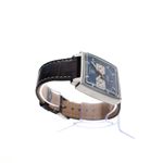 TAG Heuer Monaco CW2113 (2004) - Blue dial Steel case (6/8)