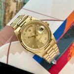 Rolex Day-Date 36 18238 (1989) - Gold dial 36 mm Yellow Gold case (6/8)