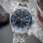 Omega Seamaster Diver 300 M 2298.80.00 (Onbekend (willekeurig serienummer)) - Blauw wijzerplaat 42mm Titanium (1/8)