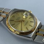 Rolex Datejust Oysterquartz 17013 (1978) - Champagne dial 36 mm Gold/Steel case (3/6)