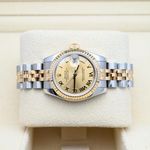 Rolex Lady-Datejust 179173 (2012) - Gold dial 26 mm Gold/Steel case (5/7)