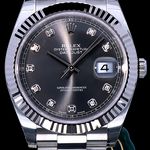 Rolex Datejust 41 126334 (2021) - Grijs wijzerplaat 41mm Staal (5/8)