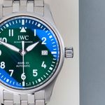 IWC Pilot Mark IW328206 (2025) - Green dial 40 mm Steel case (5/8)