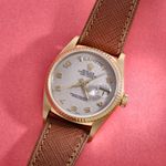 Rolex Day-Date 36 18038 (1977) - White dial 36 mm Yellow Gold case (1/8)
