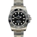 Rolex Submariner No Date 114060 (Onbekend (willekeurig serienummer)) - Zwart wijzerplaat 40mm Staal (1/7)