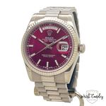Rolex Day-Date 36 118239 (2000) - Purple dial 36 mm White Gold case (2/8)