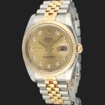 Rolex Datejust 36 116233 (2013) - 36 mm Gold/Steel case (1/8)