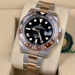 Rolex GMT-Master II 126711CHNR (2023) - Zwart wijzerplaat 40mm Goud/Staal (6/6)