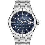 Maurice Lacroix Aikon AI6008-SS002-430-2 (2023) - Blauw wijzerplaat 42mm Staal (1/3)