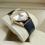 Rolex Oyster Perpetual 1002 (1966) - Silver dial 34 mm Yellow Gold case (9/14)