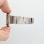 Cartier Santos 187902 (Unknown (random serial)) - Beige dial 30 mm Gold/Steel case (8/8)