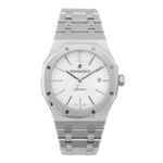 Audemars Piguet Royal Oak Selfwinding 15400ST.OO.1220ST.02 (2020) - Zilver wijzerplaat 41mm Staal (1/6)