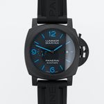 Panerai Luminor Marina Automatic PAM01661 (2021) - Zwart wijzerplaat 44mm Carbon (1/8)