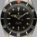 Rolex Submariner No Date 5508 (1950) - Zwart wijzerplaat 37mm Staal (3/8)