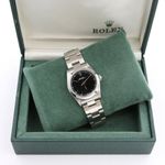 Rolex Oyster Perpetual 31 67480 (Unknown (random serial)) - Black dial 31 mm Steel case (5/8)