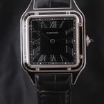 Cartier Santos Dumont WSSA0046 (2024) - Zwart wijzerplaat 44mm Staal (6/8)