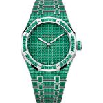 Audemars Piguet Royal Oak Selfwinding 15514BC.EE.1284BC.01 (2025) - Green dial 41 mm White Gold case (1/1)