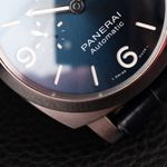 Panerai Luminor Marina PAM01313 (2022) - Blauw wijzerplaat 44mm Staal (2/8)