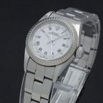 Rolex Oyster Perpetual 67194 (1988) - White dial 26 mm Steel case (6/7)