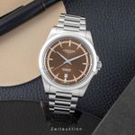 Longines Conquest L3.830.4.62.6 (Onbekend (willekeurig serienummer)) - Bruin wijzerplaat 41mm Staal (3/8)