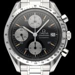 Omega Speedmaster Date 3511.50.00 (1996) - Black dial 39 mm Steel case (1/8)