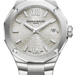 Baume & Mercier Riviera M0A10614 (2026) - Zilver wijzerplaat 36mm Staal (1/1)