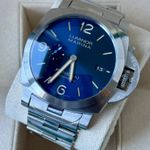 Panerai Luminor Marina Automatic PAM01058 (2020) - Blauw wijzerplaat 44mm Staal (3/7)