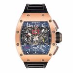 Richard Mille RM 011 RM011 RG TI (2010) - Transparant wijzerplaat 40mm Roségoud (1/4)