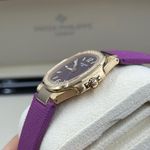 Patek Philippe Nautilus 7010R-013 (2026) - Purple dial 32 mm Rose Gold case (9/10)