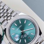 Rolex Datejust 41 126300 (2024) - Green dial 41 mm Steel case (4/8)
