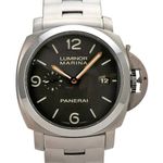 Panerai Luminor Marina 1950 3 Days Automatic PAM00352 (2012) - Bruin wijzerplaat 44mm Titanium (1/8)