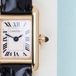 Cartier Tank Louis Cartier WGTA0352 (2026) - Silver dial 17 mm Yellow Gold case (5/8)