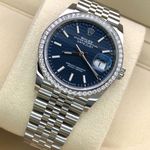 Rolex Datejust 36 126284RBR (2021) - Blue dial 36 mm Steel case (3/8)