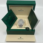 Rolex Datejust 41 126300 (2021) - Diamant wijzerplaat 41mm Staal (3/8)