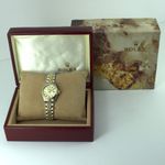 Rolex Lady-Datejust 6917 (Unknown (random serial)) - Beige dial 26 mm Gold/Steel case (6/8)