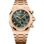Audemars Piguet Royal Oak Chronograph 26240OR.OO.1320OR.04 (2025) - Green dial 41 mm Rose Gold case (1/1)