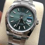 Rolex Datejust 36 126234 (2024) - Green dial 36 mm Steel case (5/8)