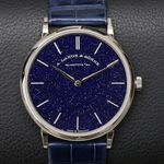 A. Lange & Söhne Saxonia 205.086 (2022) - Blue dial 37 mm White Gold case (1/8)
