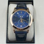 Patek Philippe Annual Calendar 5396R-014 (2020) - Blauw wijzerplaat 38mm Roségoud (4/8)