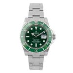 Rolex Submariner Date 116610LV (2014) - Green dial 40 mm Steel case (1/5)