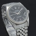 Rolex Datejust 36 16234 (2004) - Black dial 36 mm Steel case (7/7)