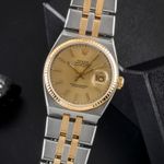 Rolex Datejust Oysterquartz 17013 (1986) - 36 mm Gold/Steel case (3/8)