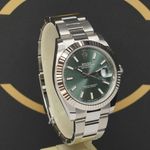 Rolex Datejust 41 126334 (2024) - Green dial 41 mm Steel case (4/14)