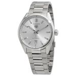 TAG Heuer Carrera Calibre 5 WBN2111.BA0639 (2025) - Grey dial 39 mm Steel case (3/3)